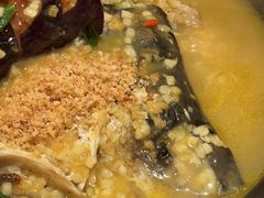 金银蒜香烤鱼-探鱼·鲜青椒爽麻烤鱼(增城东汇城店)