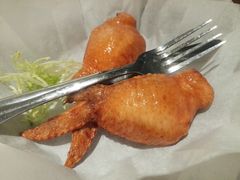 鲜虾胶酿脆皮鸡翅-港丽餐厅(杭大店)