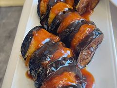 鱼香茄盒-大眼锅贴水饺(河东店)