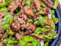 铁板孜然牛肉-芳芳餐厅(白沙路店)