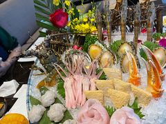 海鲜拼盘-金陵饭店 56F 家·海鲜火锅餐厅