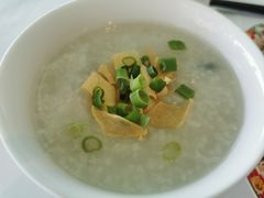 皮蛋瘦肉粥-青岛海景花园大酒店·粤海餐厅