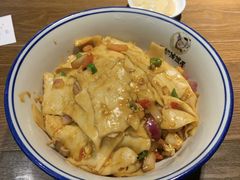炒面片-吴满满油泼面(北方风味园店)