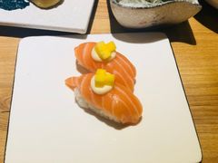 芒果三文鱼寿司-小句号·精致料理(江南环球港店)