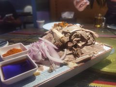 特色羊脖子-乌苏疆遇集市烧烤新疆菜(乌苏啤酒小镇店)