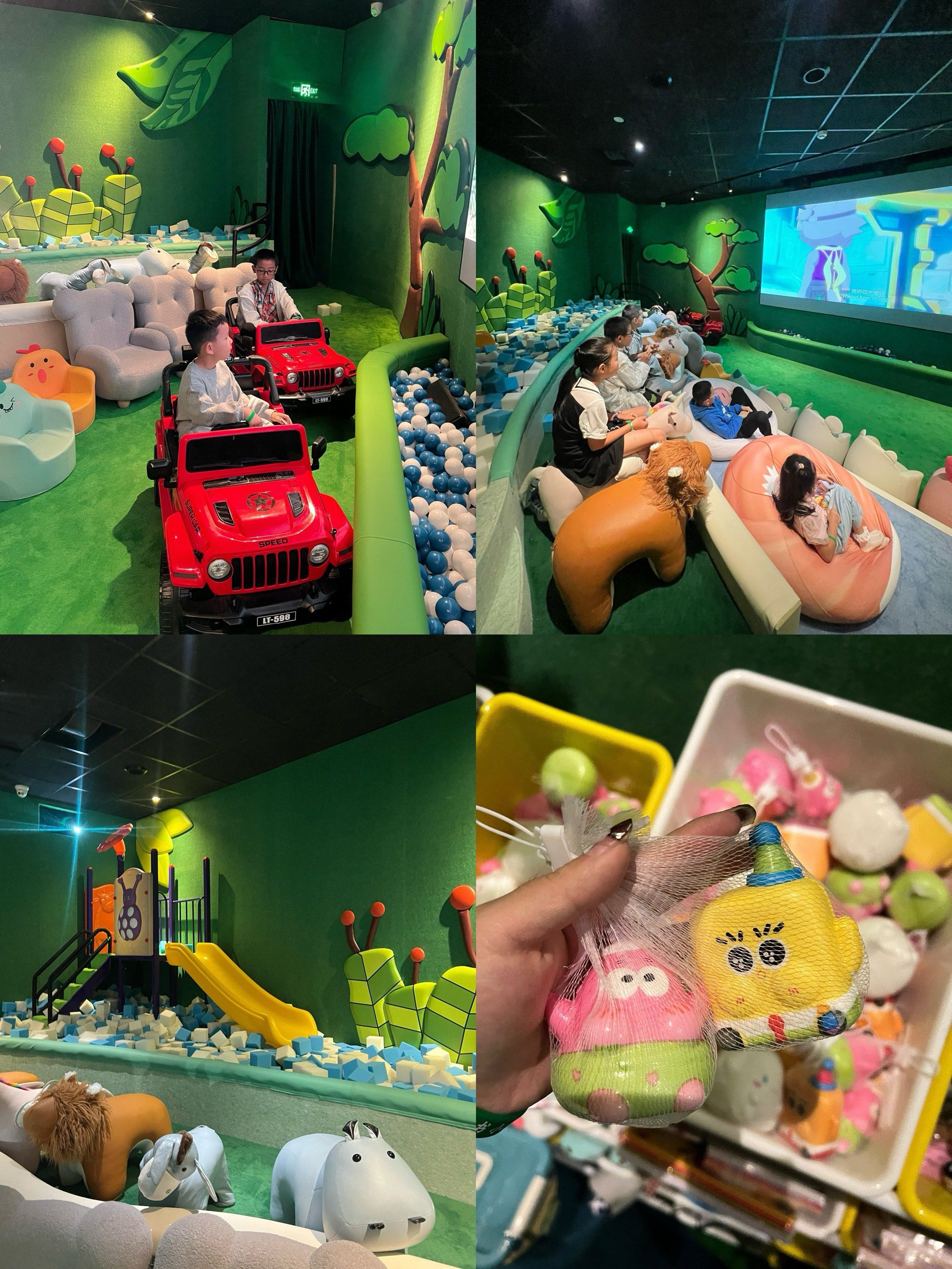 昆明新开的🎠带游乐场的电影院,玩疯了!