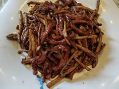 茶树菇牛柳-老客站酒楼(金花南路店)