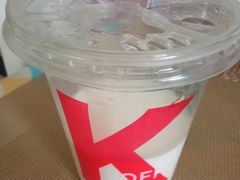 珍珠奶茶耶椰茶双杯装-肯德基(杭州浦沿店)