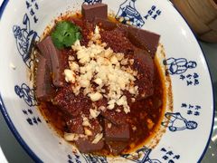 辣子蒜羊血-汉唐宴长安食府