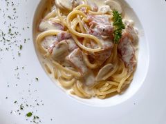 奶油腌肉蘑菇面-LUCCA卢卡西班牙海鲜饭(远洋广场店)