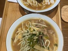 虾爆鳝面-奎元馆.百年奎元.非遗传承(西湖边的解放路店)