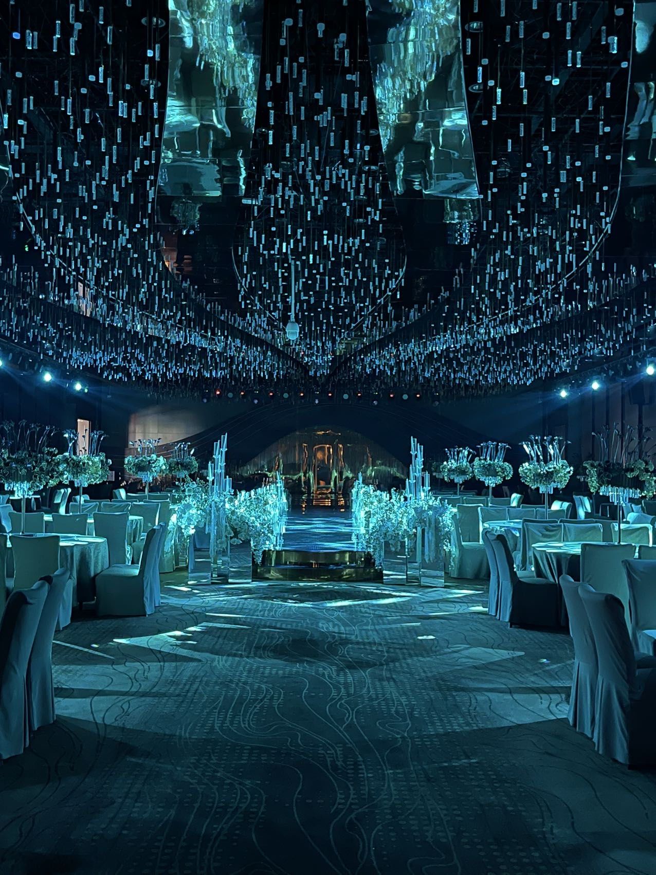 上海的婚礼现场已经到了next level