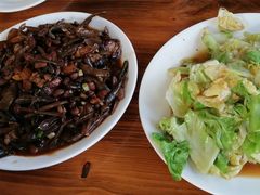 炖干豆角-南窖乡水峪村山情农家