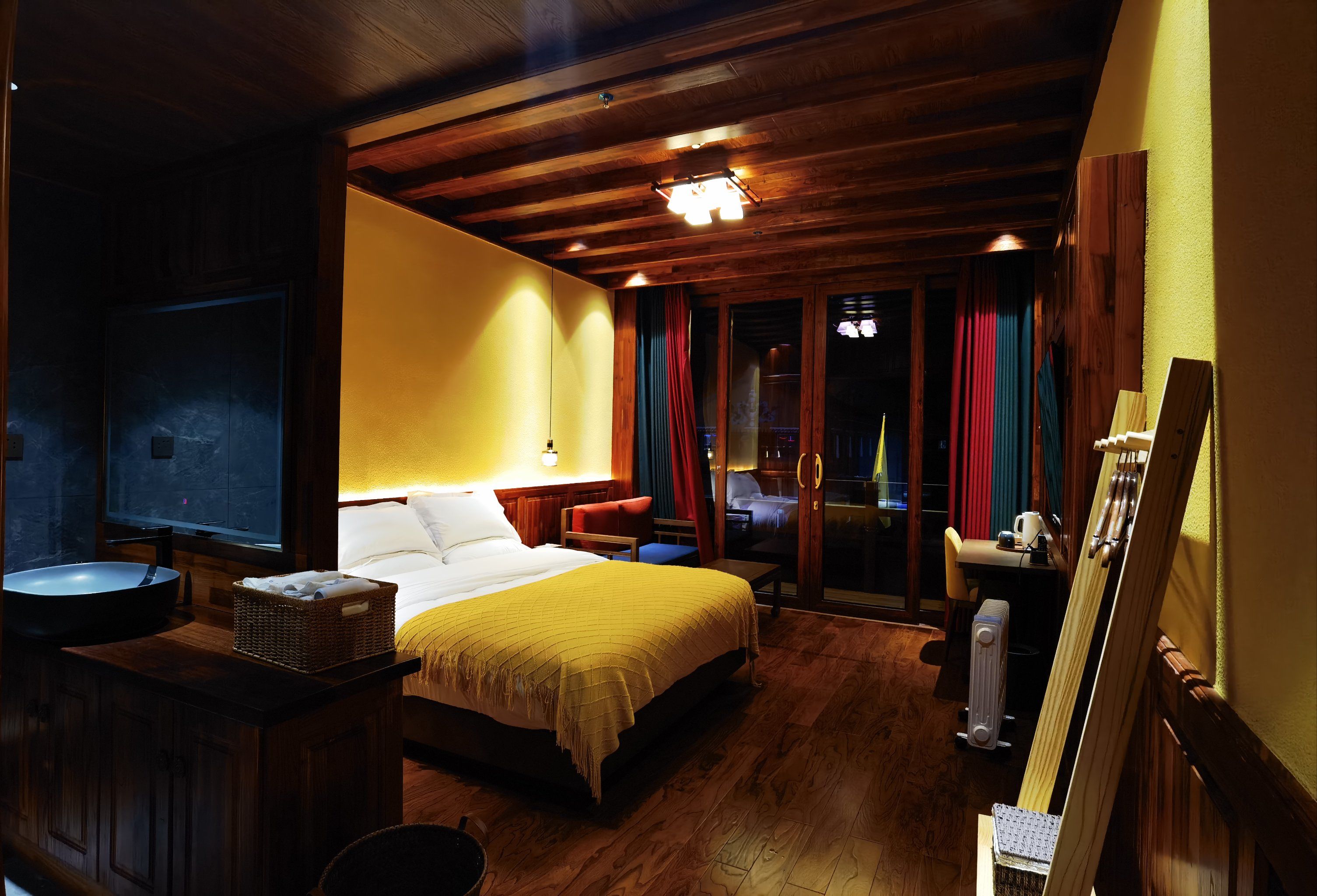 松潘县的一家藏族风格的酒店