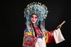 -胭脂猫京剧摄影