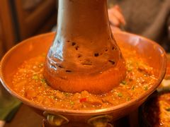 土司铜锅油焖鸡-浩海火燒雲傣家菜(芮欧百货店)