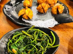 蒜炒地瓜叶-阿勇鲁肉饭(虹井路店)