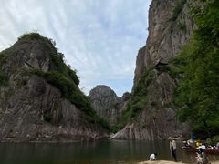 -楠溪江石桅岩
