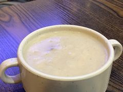 鸡茸蘑菇汤-蘑菇餐厅(马台街店)