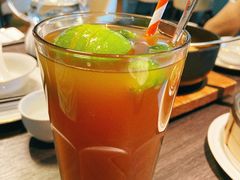 九块九整颗柠檬茶-鹊玥·粤菜小馆(汇智国际商业中心店)