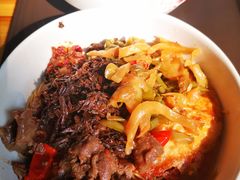 香辣牛肉拌面-李易面馆(树木岭店)