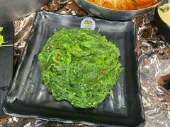 美味海藻菜-啊美丽炭火烤肉(滑翔一店)