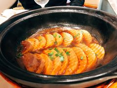 砂锅焗香芋-久宴·天目湖大鱼头(恐龙园店)