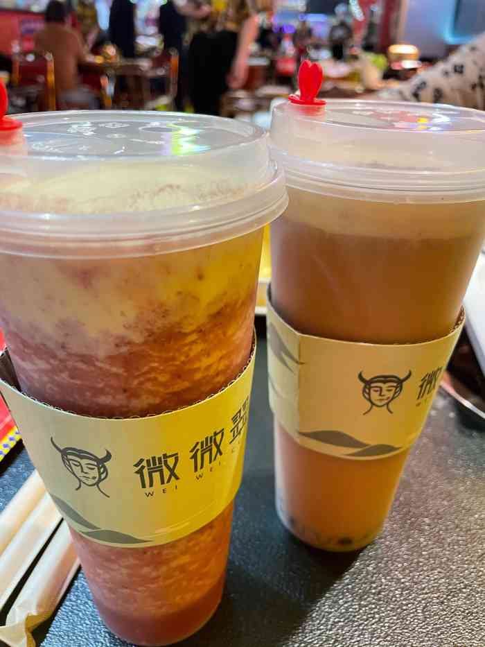 微微翠山(大悦城店)-"[咖啡]要了杯「chacha奶茶」cha.