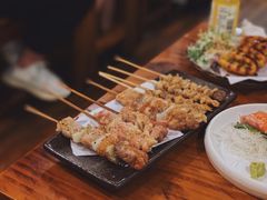 鸡肉串-百步拉面