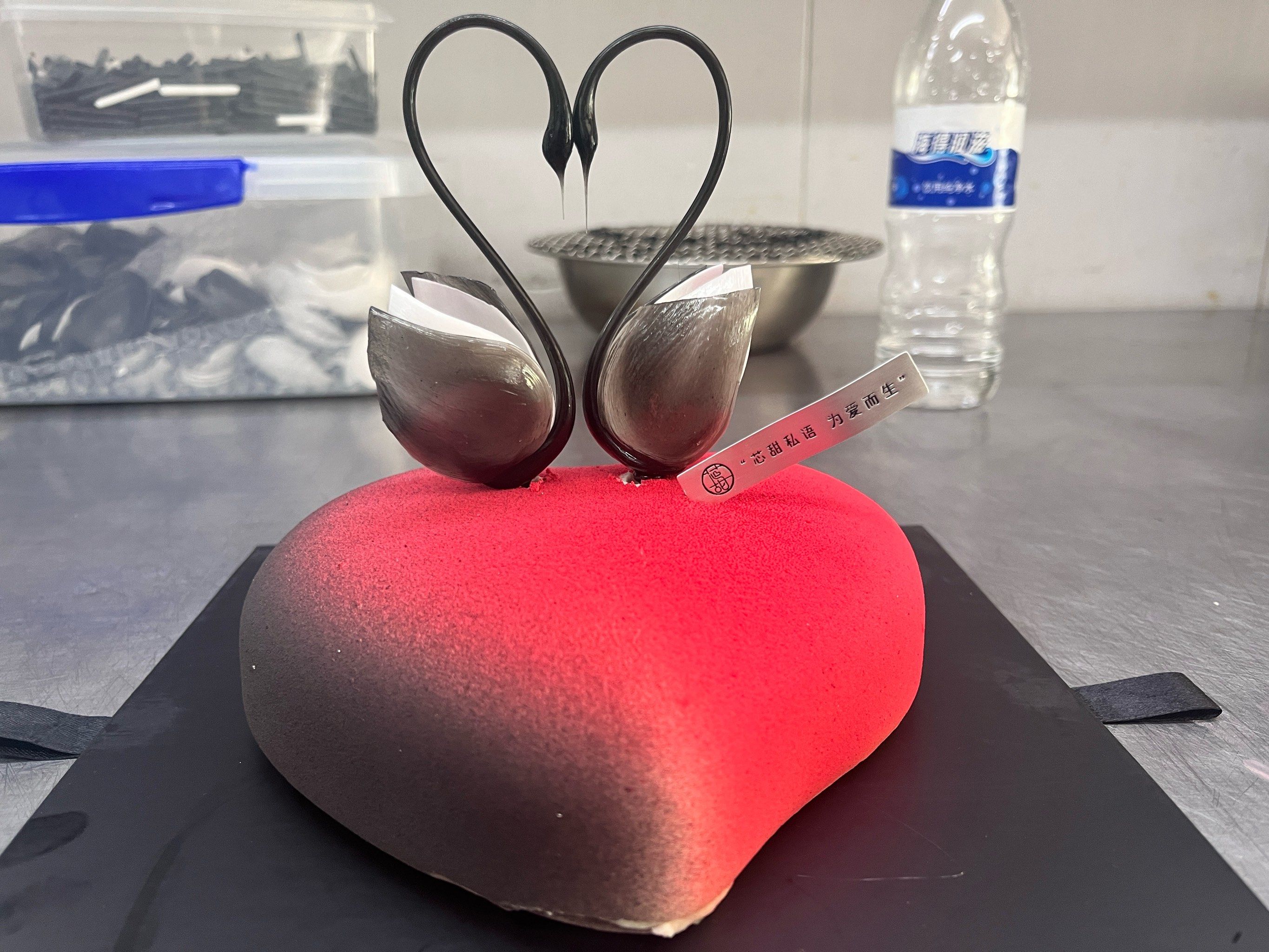 心形蛋糕,甜蜜爆棚❤️