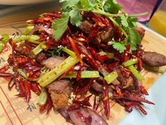 孜然羊肉-汤记传菜(秀浦路店)