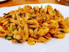 榄菜小河虾-勺园中餐厅
