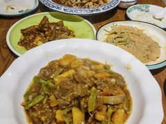 -东来菜馆•手抓海鲜家常菜•海鲜锅贴(鸽子窝店)