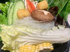 蔬菜拼盘-千味涮·健康火锅(会展连城新天地店)