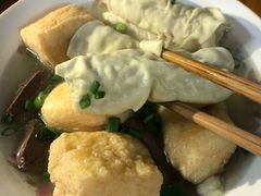 面结血汤加油豆腐-仓桥面结店