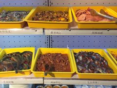 自助取餐区-爱客得牛排海鲜烤肉·火锅自助(春熙路黑金好店)