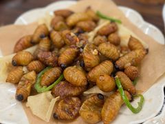 椒盐广宁高蛋白竹虫-南记食粥坊·宵夜大排档(莲花总店)