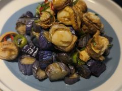 紫山茄拌扇贝-味莊·青岛菜(石老人店)