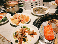 -锅儿欢海鲜火锅烤肉自助餐(东港凯虹店)