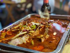 开胃托盘鱼-老兰家传统烧烤炒菜泡馍(小南门店)