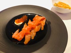 烟熏三文鱼-AZUR聚(香格里拉饭店)