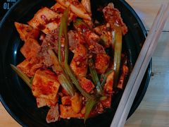牛肉炒新疆馕-米兜兜米粉·新疆料理(川大店)