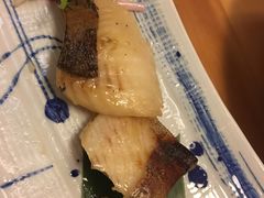 烤银鳕鱼定食-王鼎精致料理铁板烧(世博源店)