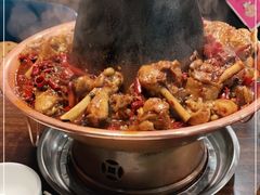 -超越炭火牛蛙火锅鸡(河东店)