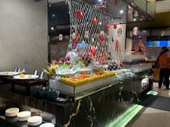 -广州万富希尔顿酒店·感趣自助餐厅·金秋蟹宴生蚝海鲜刺身烧烤