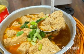 Braised Tofu with Meat Sauce