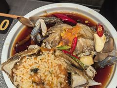 -草家酱蟹炭火烤肉店(珲春南路二店)