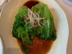 葱油西生菜-月福京味斋·烤鸭店·北京菜(鼓楼总店)