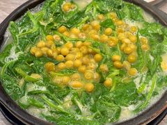 豆汤豌豆尖儿-老砂锅(城北店)