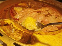 芝士煎蛋-猪啊牛呀羊啊铜盘烤肉(正大广场店)